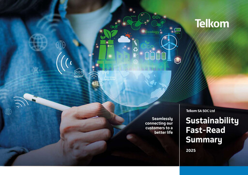 Thumbnail Telkom SA Sustainability Report 2025