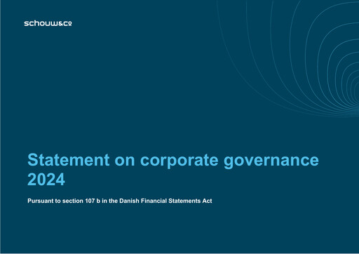 Thumbnail Aktieselskabet Schouw & Co. ESG Report 2024