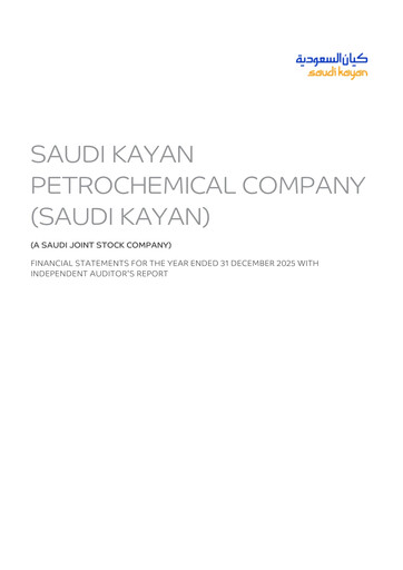 Thumbnail Saudi Kayan Petrochemical Company Financial Statement 2025