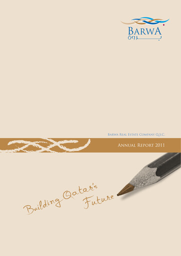 Thumbnail Barwa Real Estate Company Annual Report 2011
