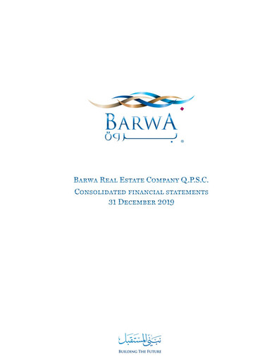 Thumbnail Barwa Real Estate Company Financial Statement 2019
