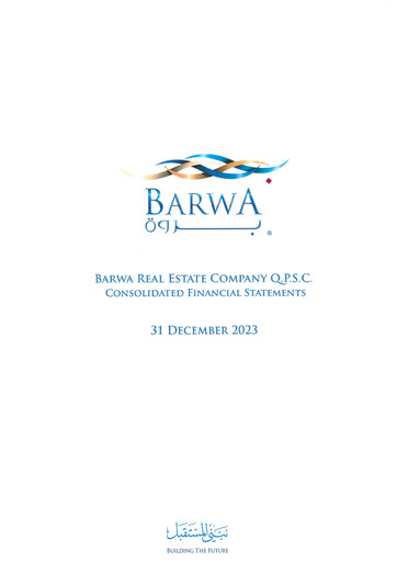 Thumbnail Barwa Real Estate Company Financial Statement 2023