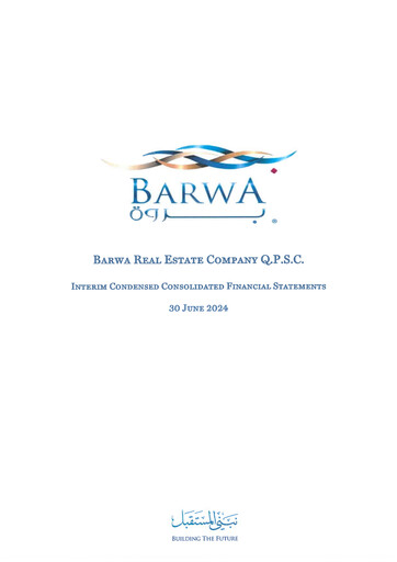 Thumbnail Barwa Real Estate Company Financial Statement 2024-h1