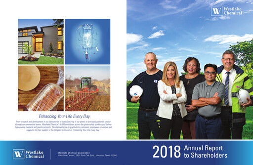 Thumbnail Westlake Corporation
 Annual Report 2018