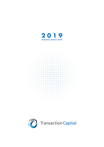 Thumbnail Transaction Capital Annual Report 2019