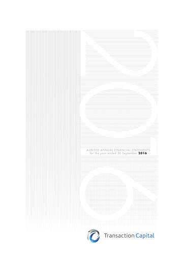 Thumbnail Transaction Capital Financial Statement 2016