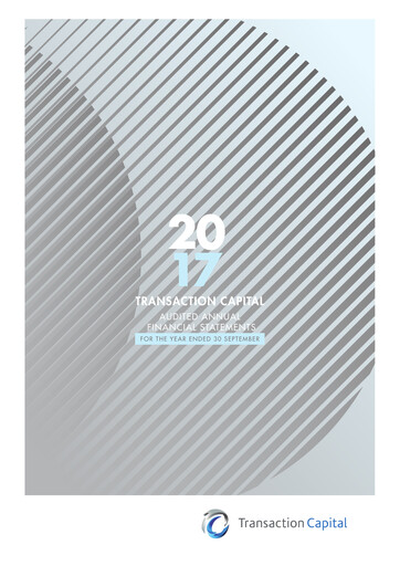 Thumbnail Transaction Capital Financial Statement 2017