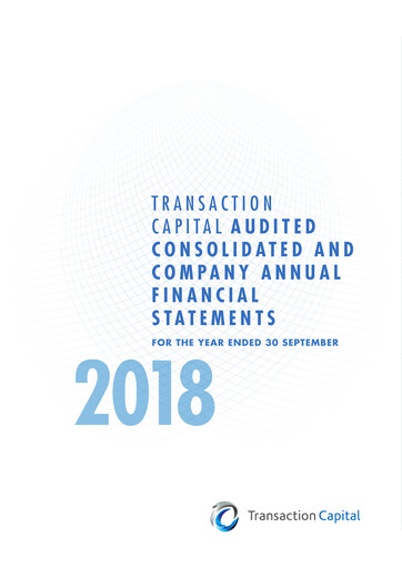 Thumbnail Transaction Capital Financial Statement 2018