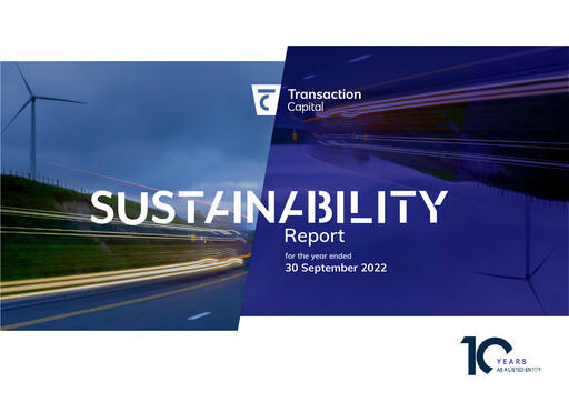 Thumbnail Transaction Capital Sustainability Report 2022