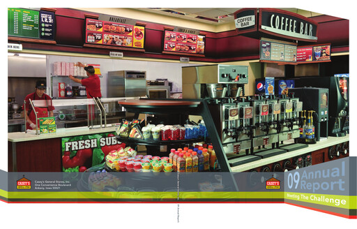 Thumbnail Casey's General Stores
 Annual Report 2009