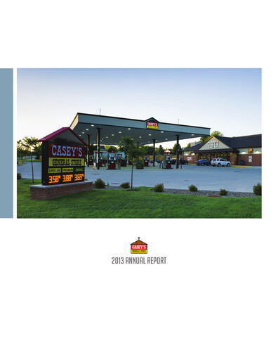 Thumbnail Casey's General Stores
 Annual Report 2013