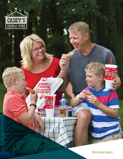 Thumbnail Casey's General Stores
 Annual Report 2014