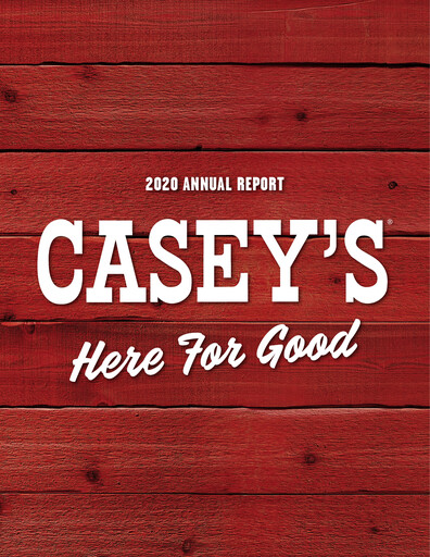 Thumbnail Casey's General Stores
 Annual Report 2020