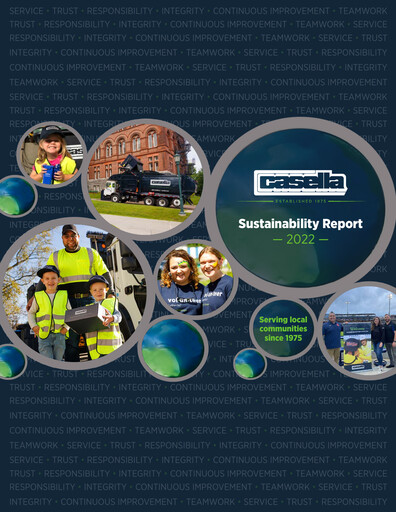 Thumbnail Casella Waste Systems
 Sustainability Report 2022