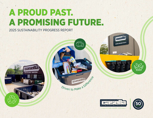 Thumbnail Casella Waste Systems
 Sustainability Report 2025