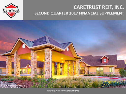 Miniature CareTrust REIT
 Rapport trimestriel 2017-q2