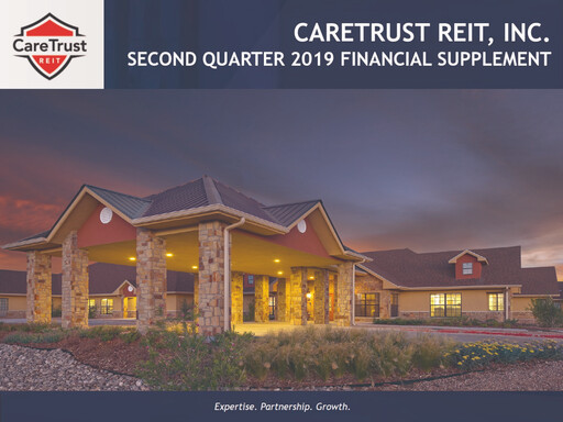 Miniature CareTrust REIT
 Rapport trimestriel 2019-q2