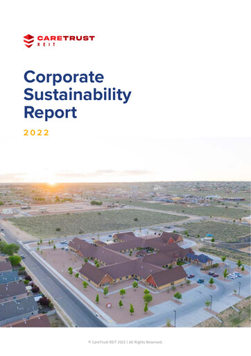 Vorschaubild CareTrust REIT
 Nachhaltigkeitsbericht 2022