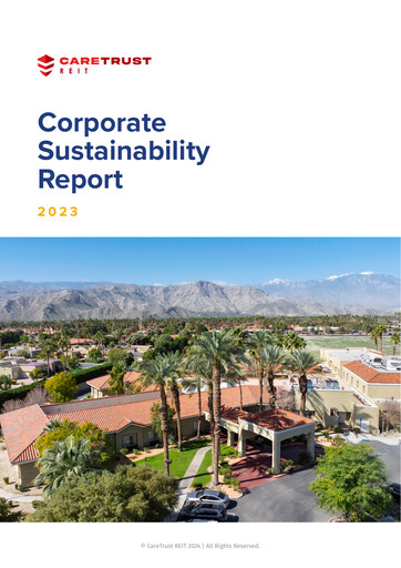 Vorschaubild CareTrust REIT
 Nachhaltigkeitsbericht 2023