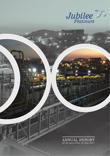 Miniature Jubilee Metals Group Rapport annuel fy2017