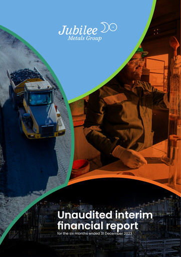 Thumbnail Jubilee Metals Group Half-year Report fy2024-h1