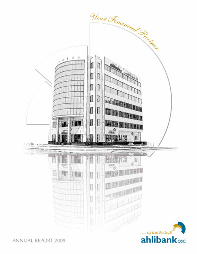 Thumbnail Ahli Bank Annual Report 2009