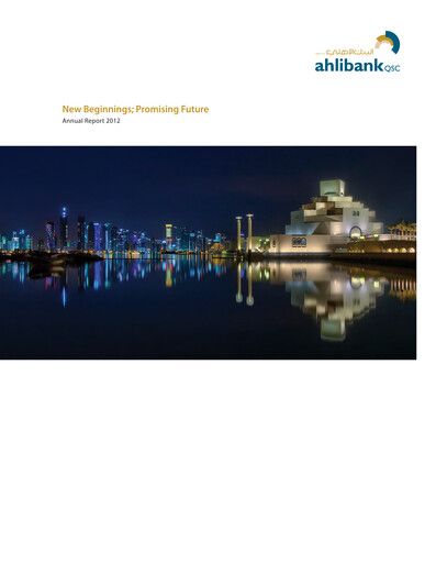 Thumbnail Ahli Bank Annual Report 2012