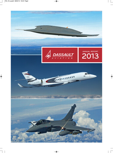 Thumbnail Dassault Aviation Annual Report 2013