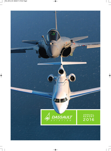 Thumbnail Dassault Aviation Annual Report 2016