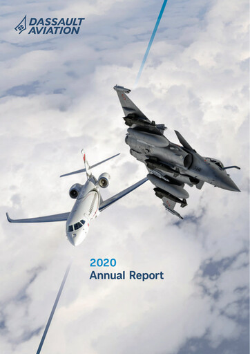 Thumbnail Dassault Aviation Annual Report 2020