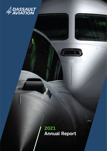 Thumbnail Dassault Aviation Annual Report 2021