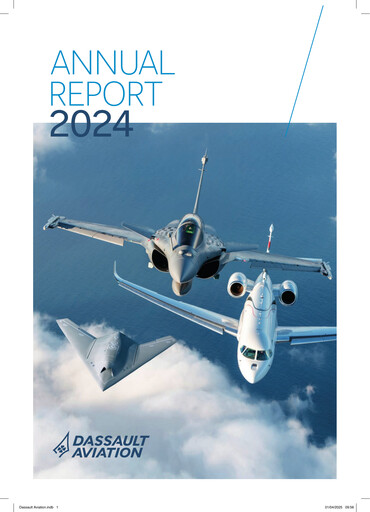 Thumbnail Dassault Aviation Annual Report 2024