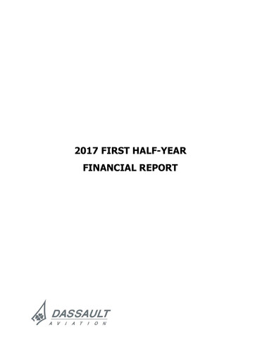 Thumbnail Dassault Aviation Half-year Report 2017-h1