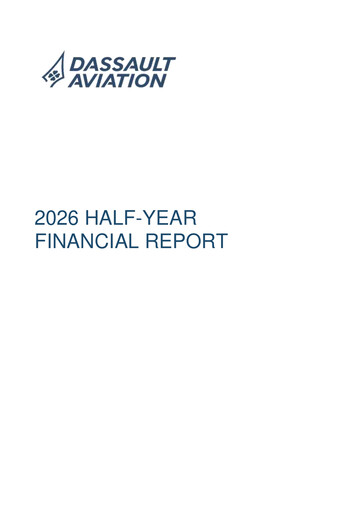 Thumbnail Dassault Aviation Half-year Report 2026-h1