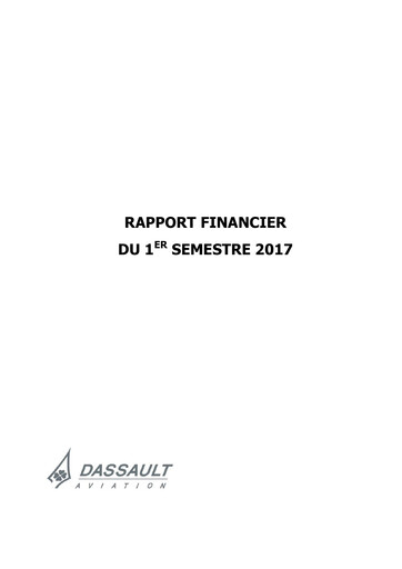 Thumbnail Dassault Aviation Half-year Report 2017-h1