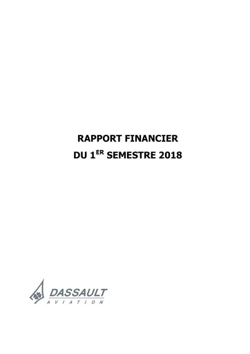 Thumbnail Dassault Aviation Half-year Report 2018-h1