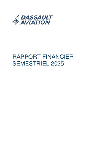 Thumbnail Dassault Aviation Half-year Report 2025-h1