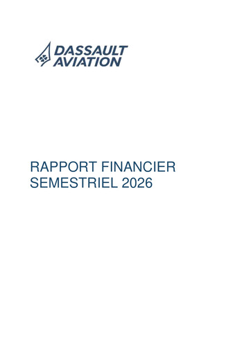 Thumbnail Dassault Aviation Half-year Report 2026-h1