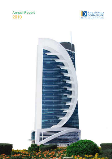 Thumbnail Doha Bank Annual Report 2010