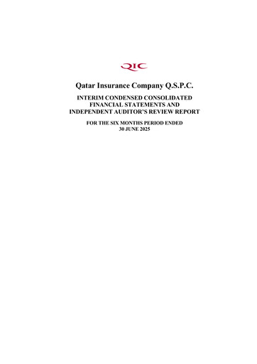 Thumbnail Qatar Insurance Company Half-year Report 2025