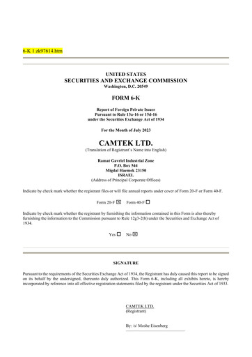 Thumbnail Camtek Quarterly Report 2023-q2