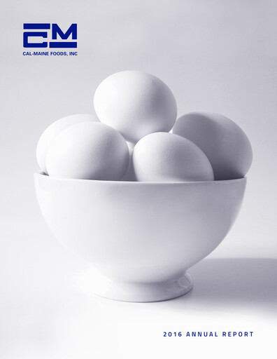 Thumbnail Cal-Maine Foods Annual Report 2016