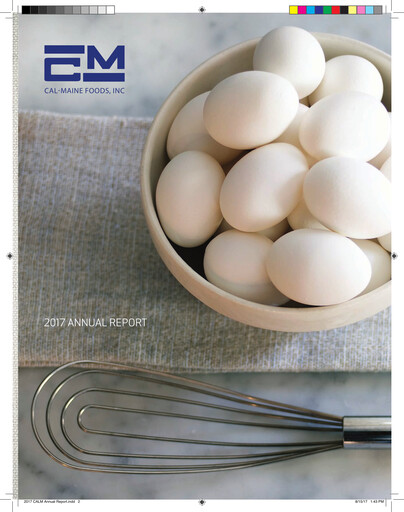 Thumbnail Cal-Maine Foods Annual Report 2017