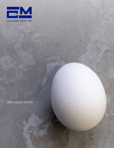Thumbnail Cal-Maine Foods Annual Report 2018