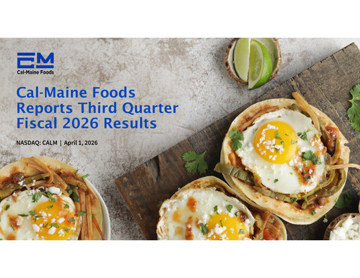Thumbnail Cal-Maine Foods Quarterly Report 2026-q3