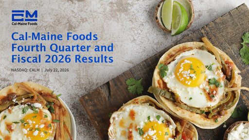 Thumbnail Cal-Maine Foods Quarterly Report 2026-q4