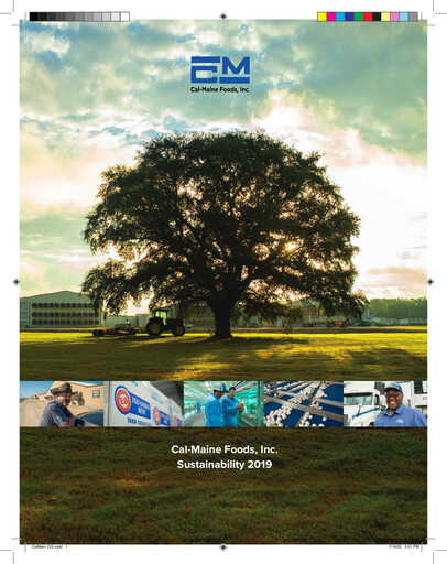 Thumbnail Cal-Maine Foods Sustainability Report 2019