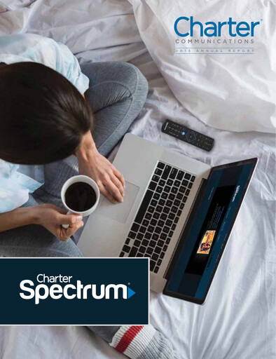 Thumbnail Charter Communications Annual Report 2015
