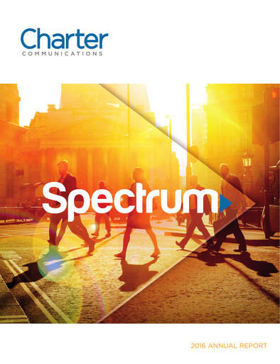 Thumbnail Charter Communications Annual Report 2016