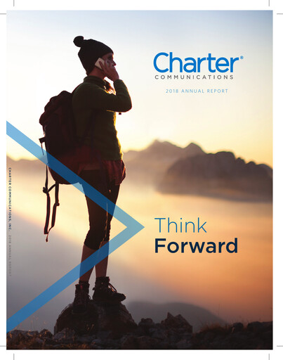 Thumbnail Charter Communications Annual Report 2018